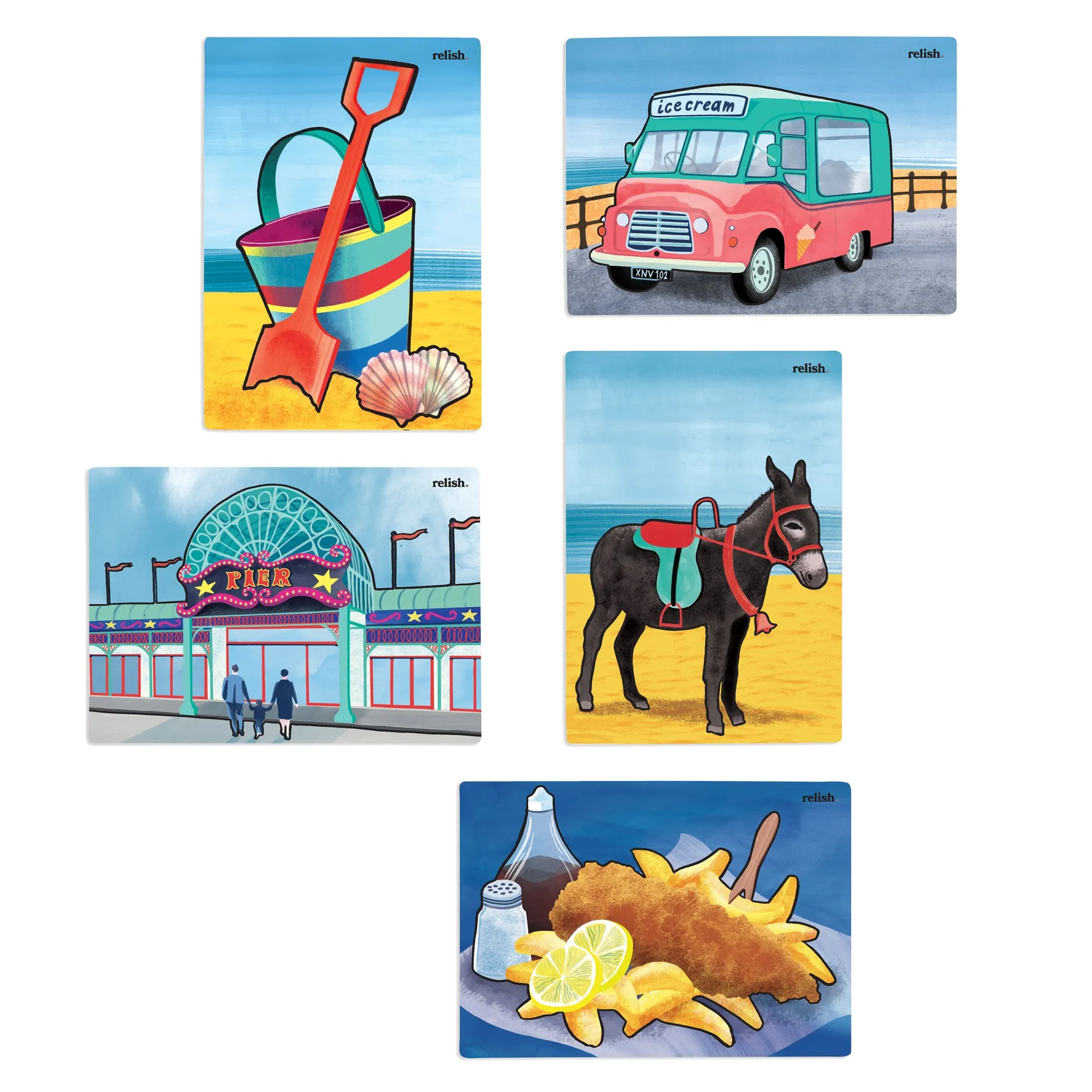 Beach Holiday Aqua Paint