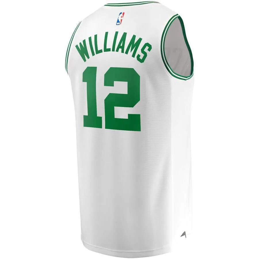Boston Celtics Grant Williams Fanatics Branded Replica Fast Break Player Association Jersey Mens - White | Ireland V8504L5