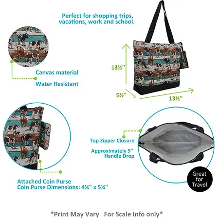 Country Side Moo NGIL Canvas Tote Bag