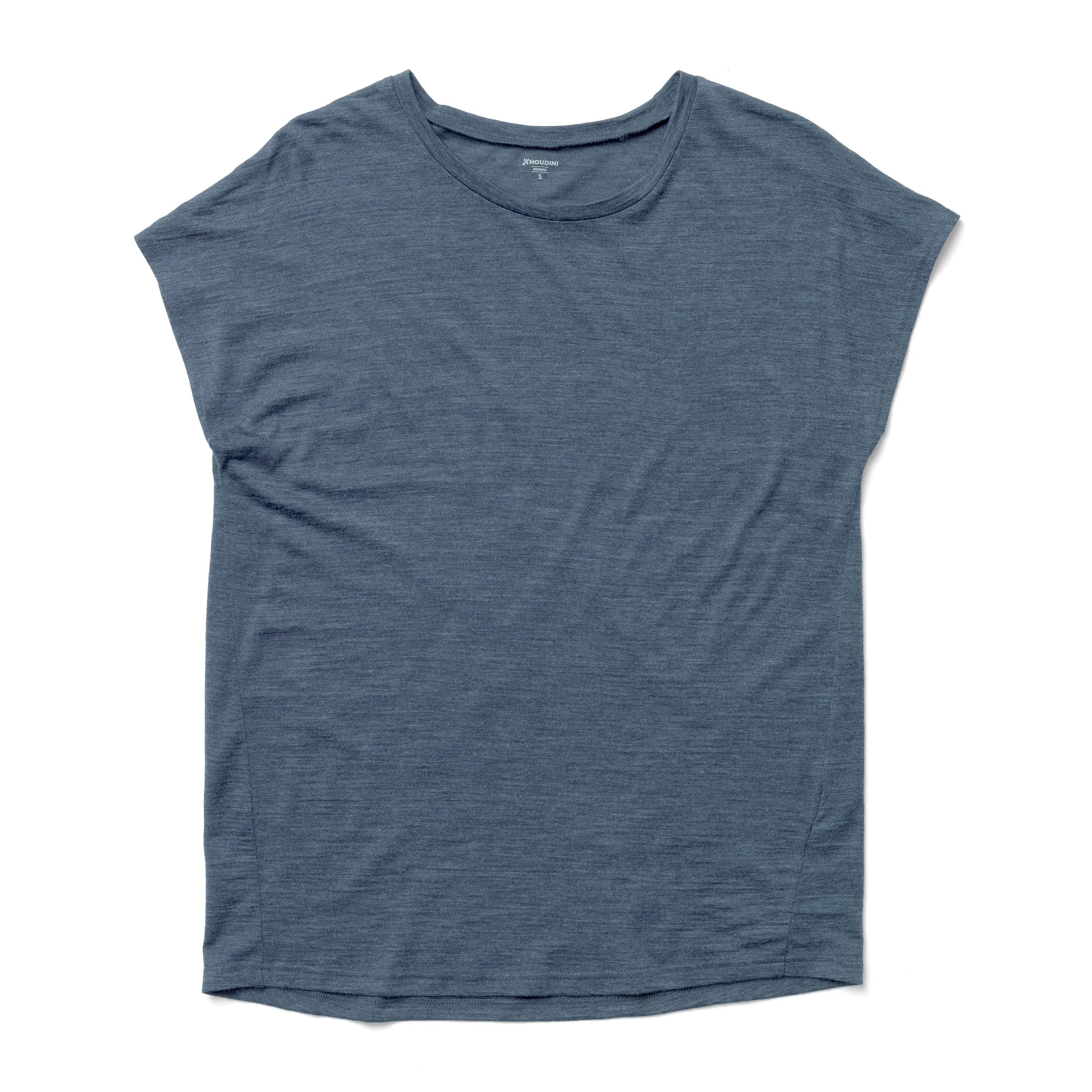 Houdini Women&#x27;s Activist Tee Bucket Blue | Buy Houdini Women&#x27;s Activist Tee Bucket Blue here | Outnorth