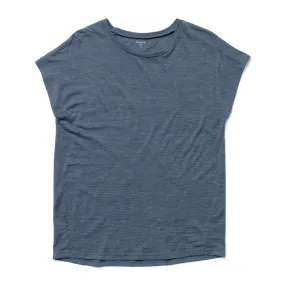 Houdini Women&#x27;s Activist Tee Bucket Blue | Buy Houdini Women&#x27;s Activist Tee Bucket Blue here | Outnorth