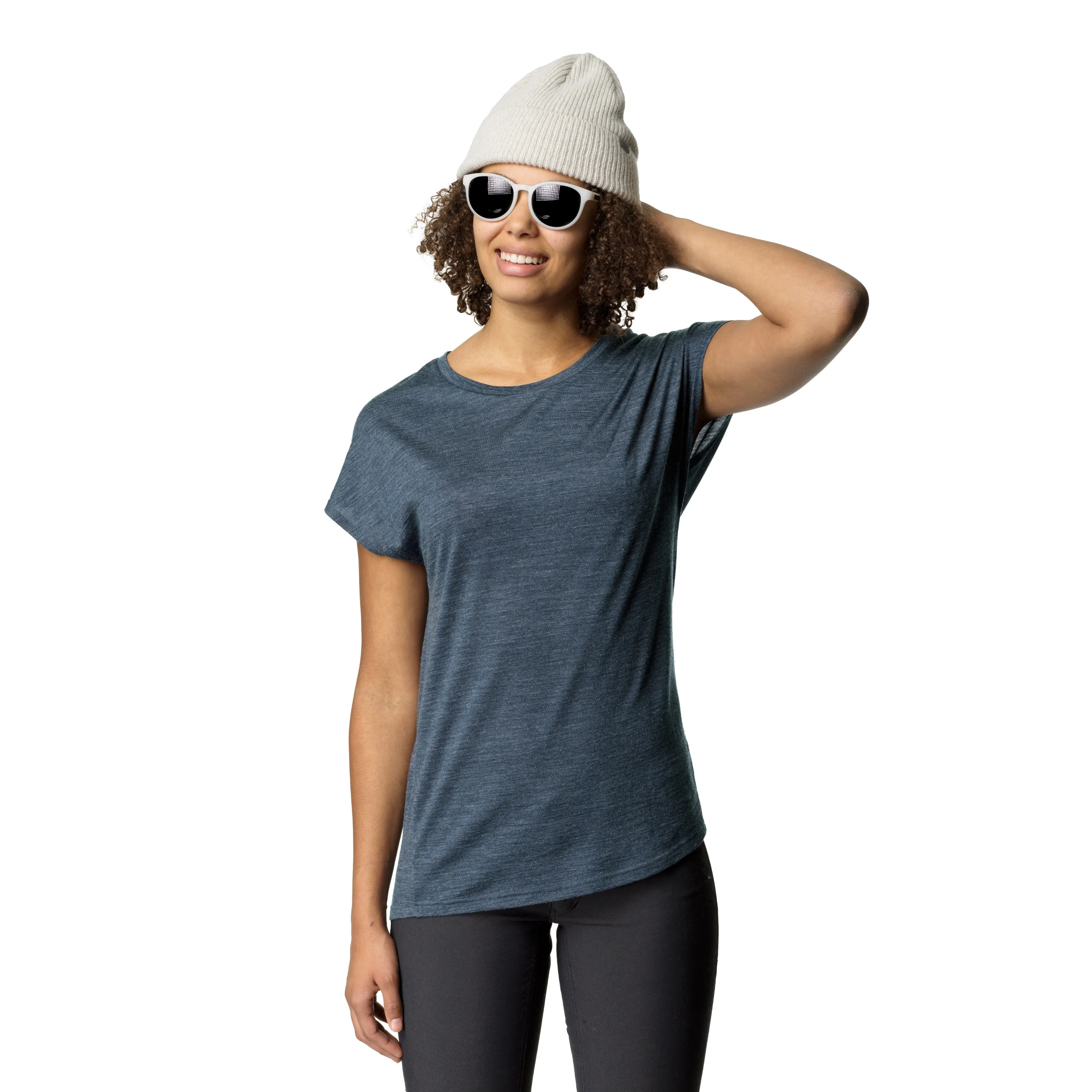 Houdini Women&#x27;s Activist Tee Bucket Blue | Buy Houdini Women&#x27;s Activist Tee Bucket Blue here | Outnorth