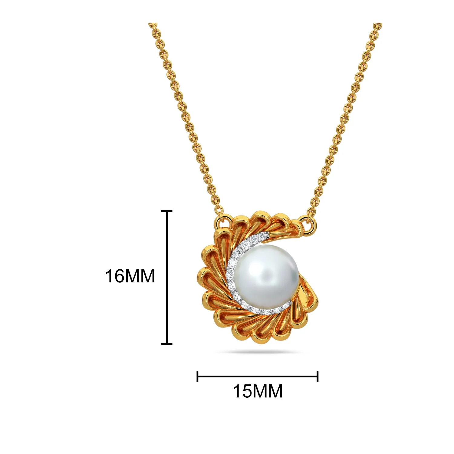 Keely Pendant With Chain
