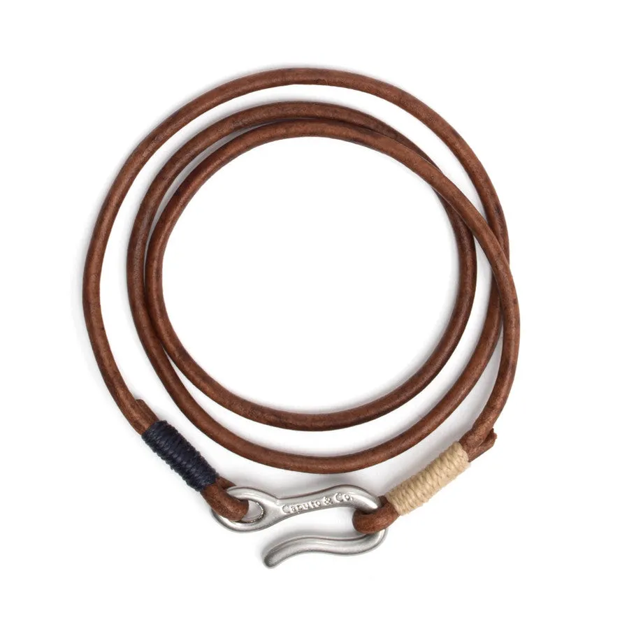 Leather Triple Wrap