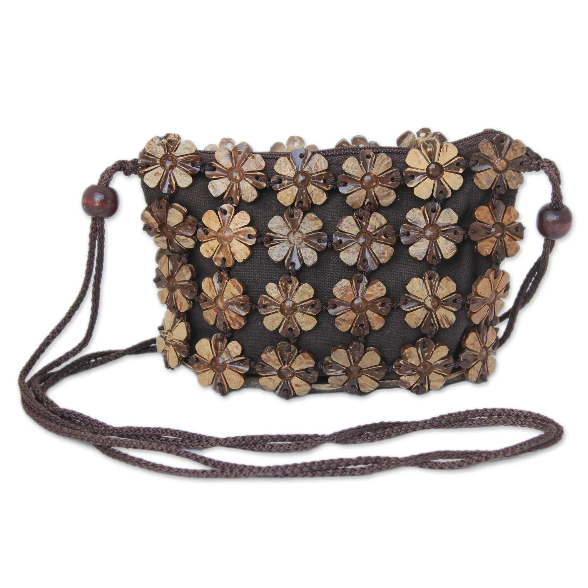 Petite Coconut Shell Shoulder Bag